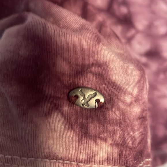 American Eagle Purple Tye Dyed Tshirt Size Small - Picture 4 of 5